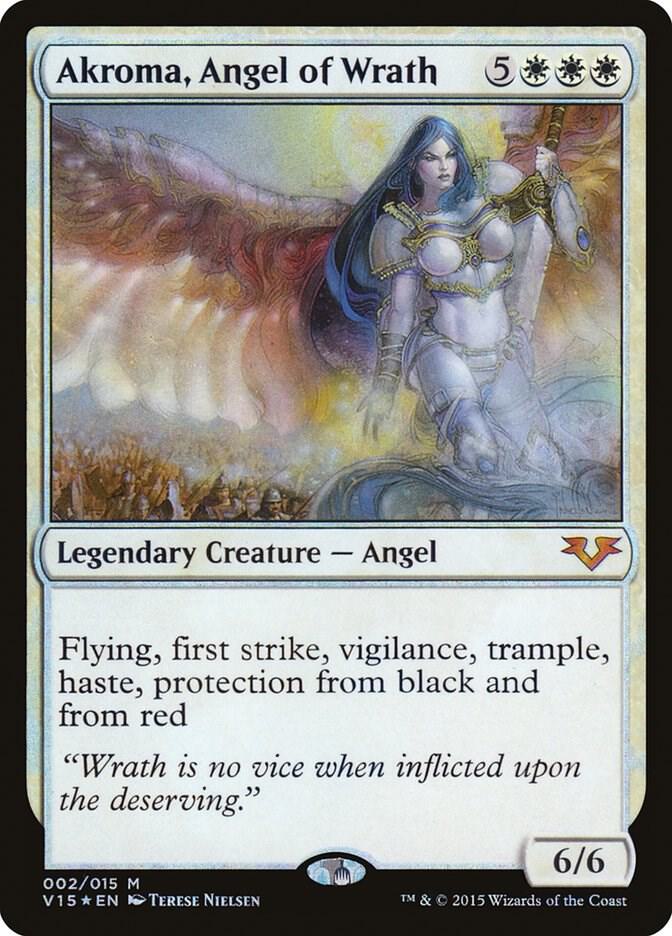 Akroma, Angel of Wrath-From the Vault: Angels-M-Foil