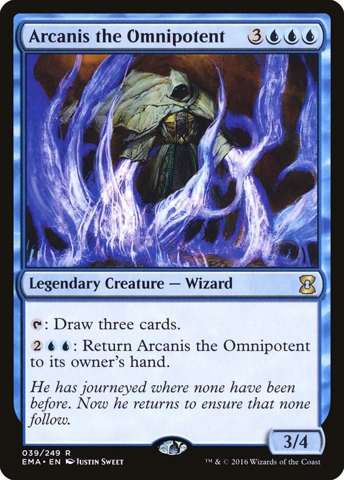 Arcanis the Omnipotent-Eternal Masters-R-Foil