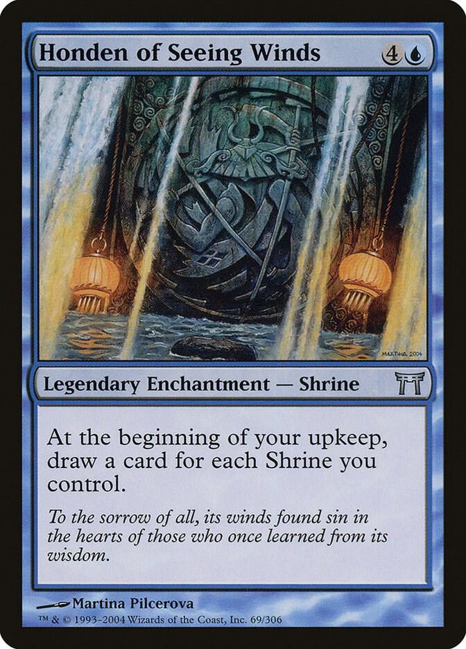 Honden of Seeing Winds-Champions of Kamigawa-U-Normal