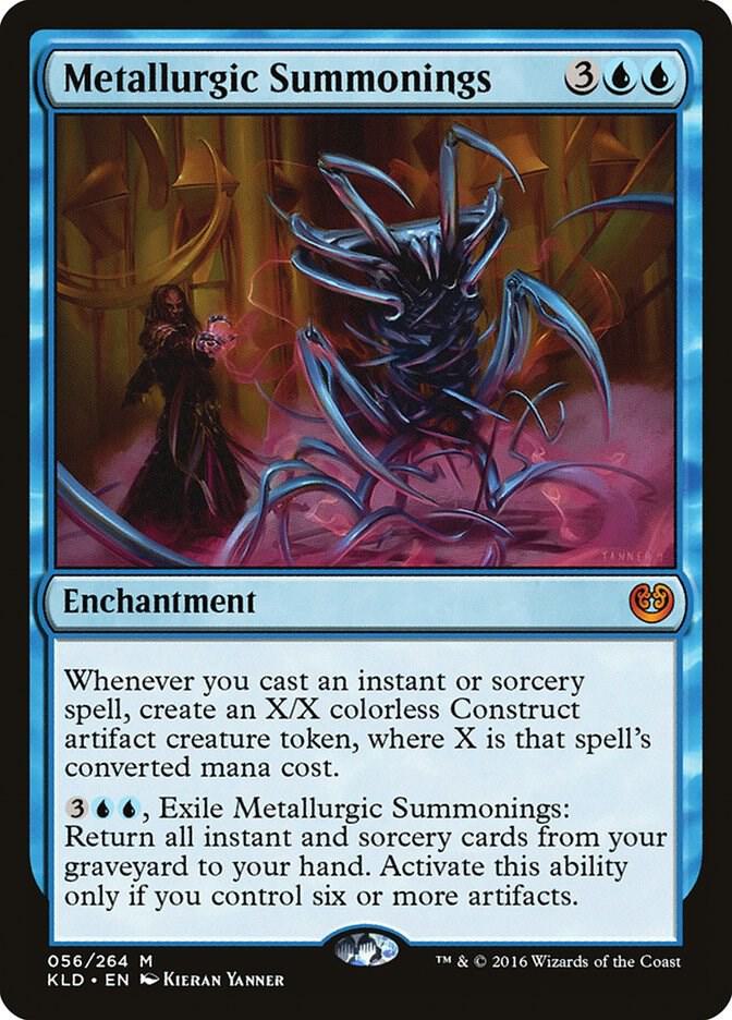 Metallurgic Summonings-Kaladesh-M-Normal