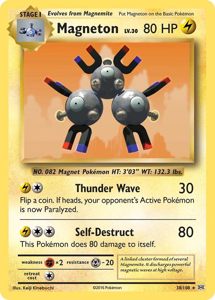 Magneton-XY - Evolutions-Holo Rare-Holofoil