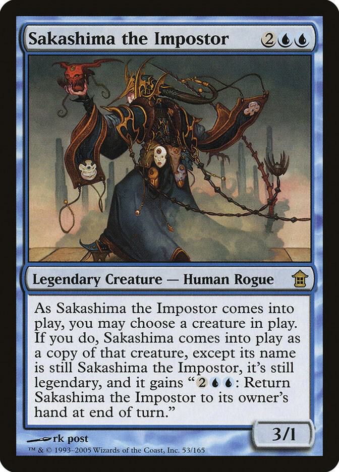 Sakashima the Impostor-Saviors of Kamigawa-R-Normal