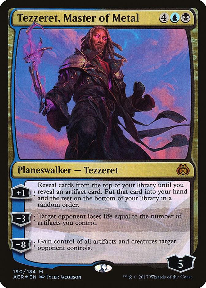 Tezzeret, Master of Metal-Aether Revolt-M-Foil