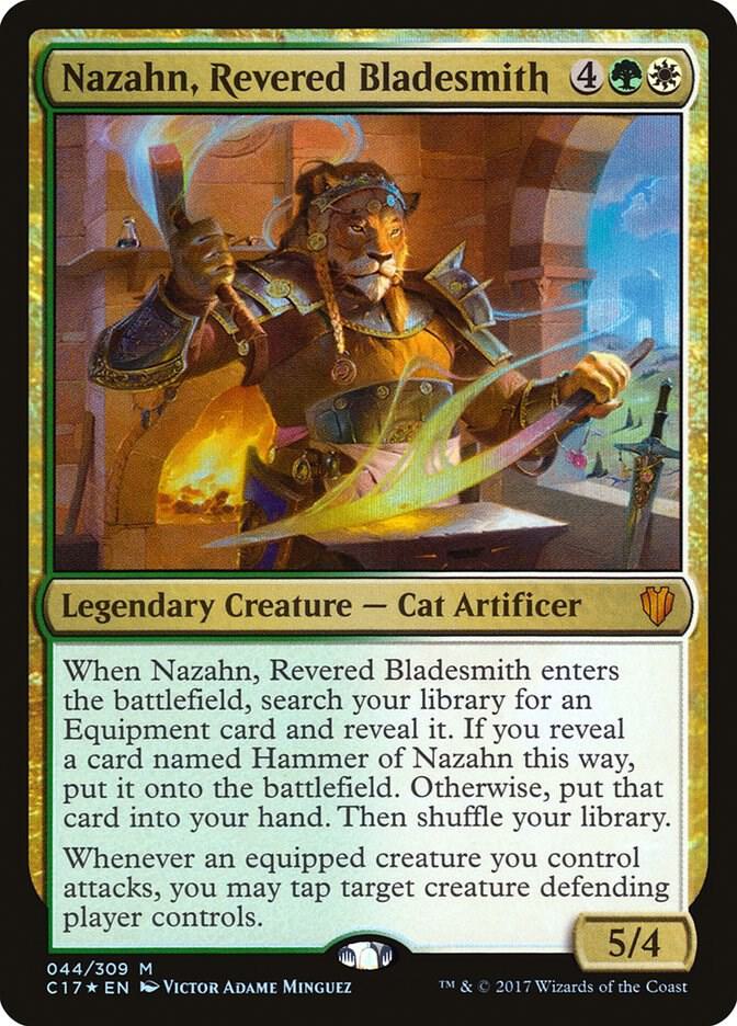 Nazahn, Revered Bladesmith-Commander 2017-M-Foil
