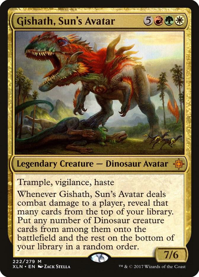 Gishath, Sun's Avatar-Ixalan-M-Normal