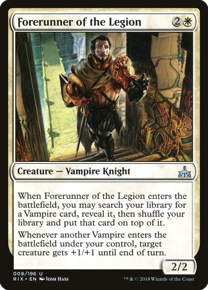 Forerunner of the Legion-Rivals of Ixalan-U-Normal