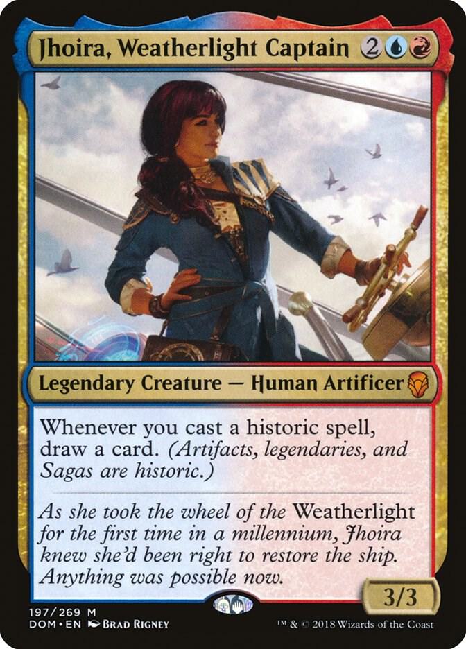 Jhoira, Weatherlight Captain-Dominaria-M-Normal