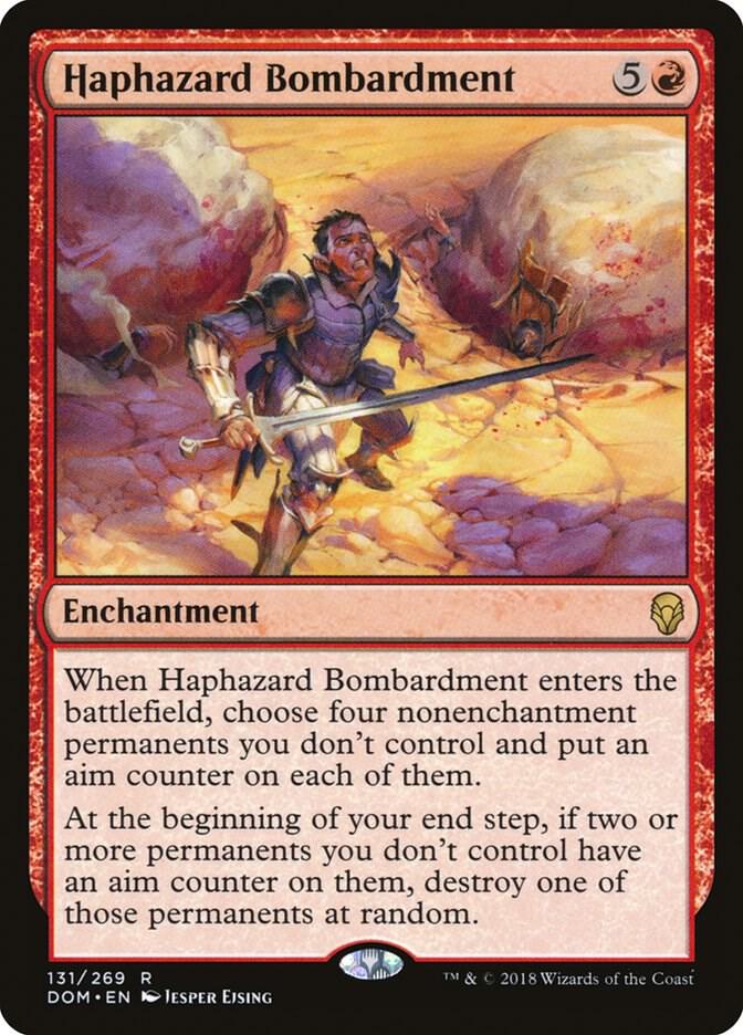 Haphazard Bombardment-Dominaria-R-Normal