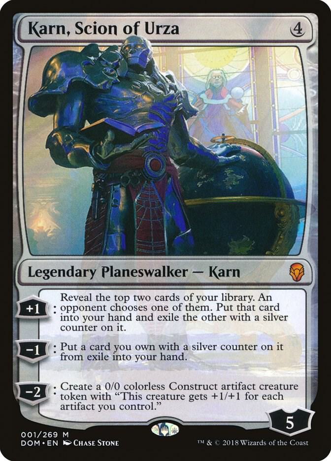 Karn, Scion of Urza-Dominaria-M-Normal