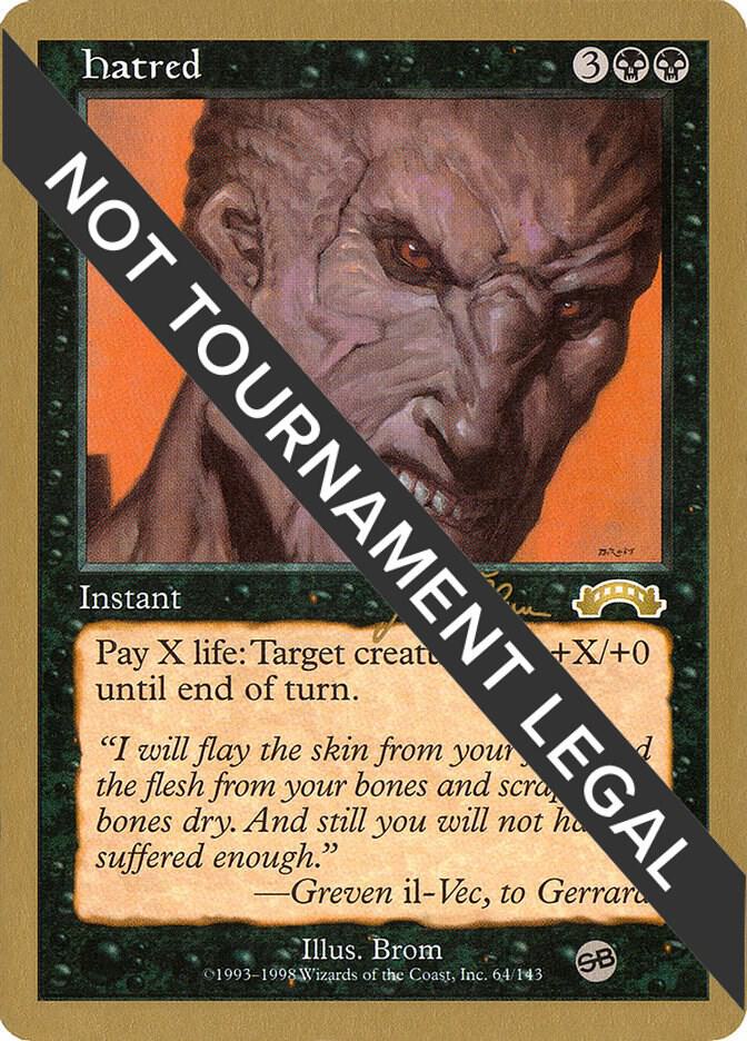 Hatred - 1999 Jakub Slemr (EXO) (SB)-World Championship Decks-S-Normal