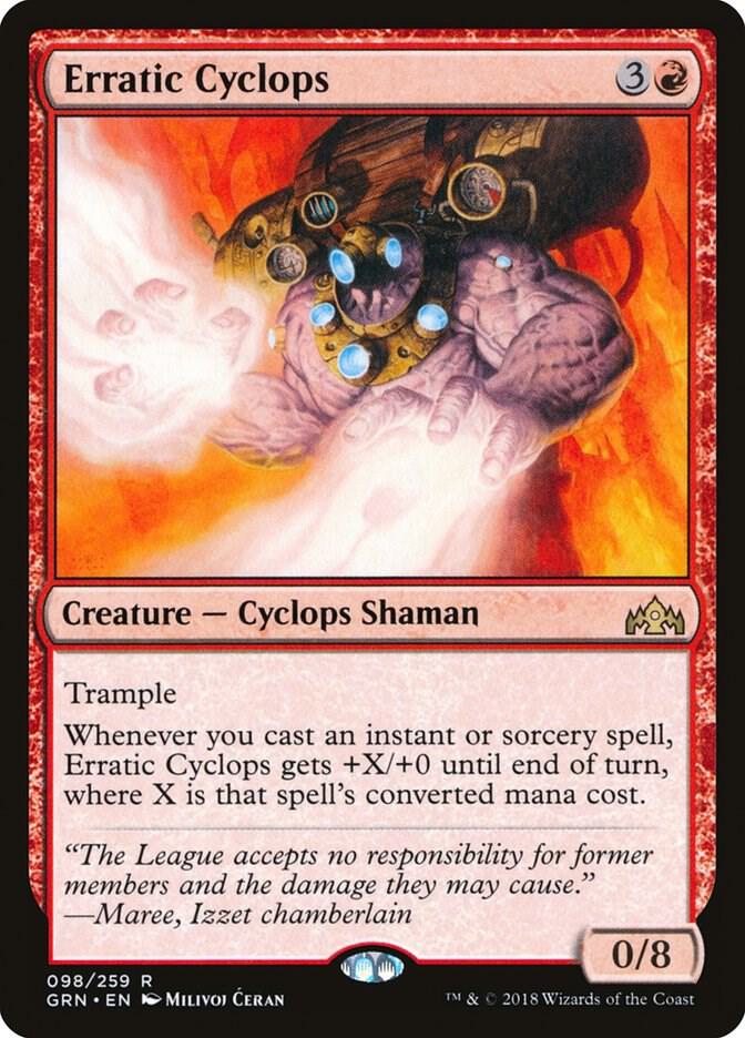 Erratic Cyclops-Guilds of Ravnica-R-Normal
