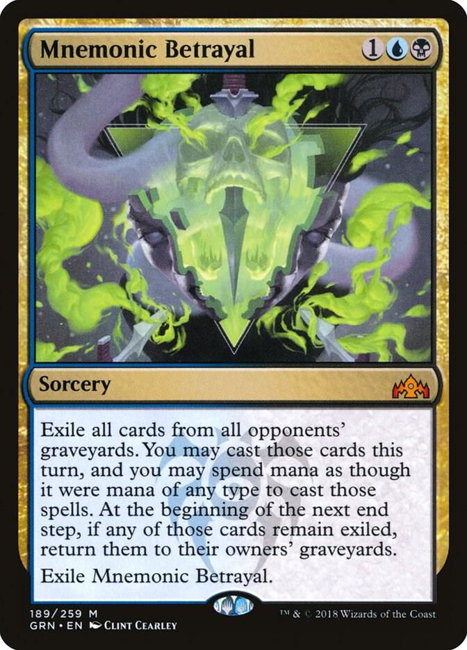 Mnemonic Betrayal-Guilds of Ravnica-M-Normal