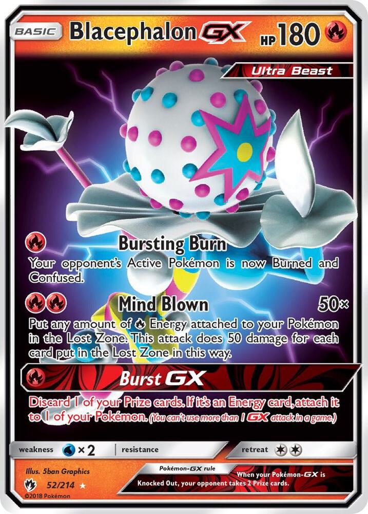 Blacephalon GX-SM - Lost Thunder-Ultra Rare-Holofoil