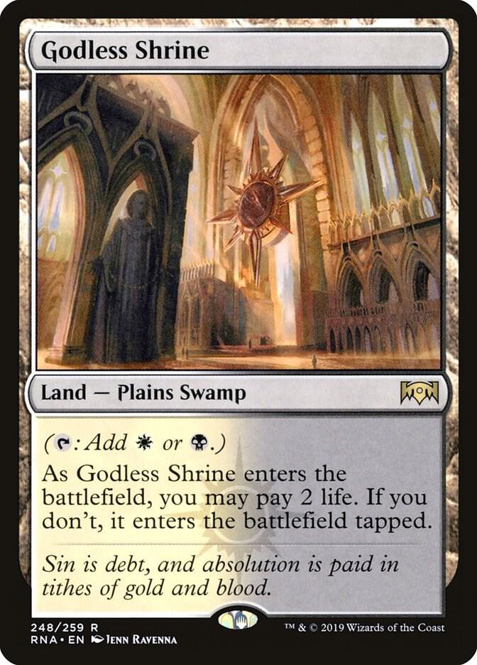 Godless Shrine-Ravnica Allegiance-R-Normal