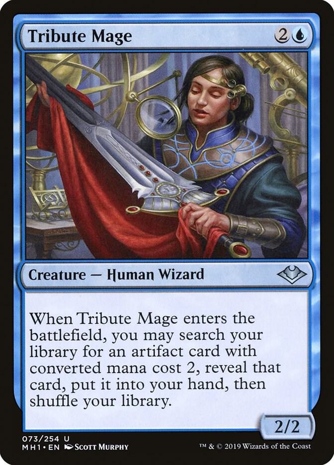 Tribute Mage-Modern Horizons-U-Normal