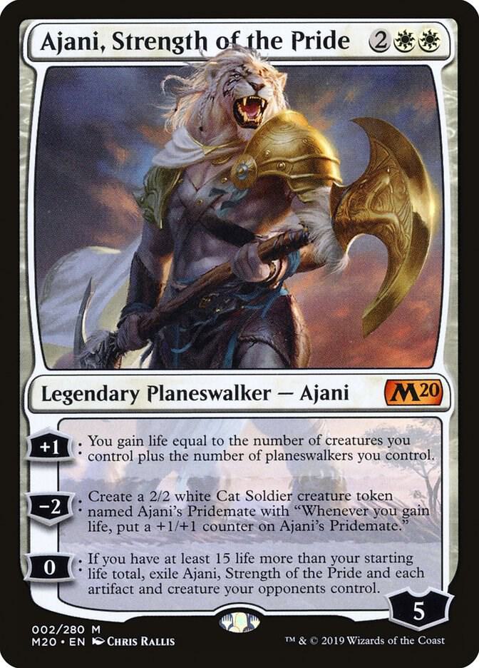 Ajani, Strength of the Pride-Core Set 2020-M-Normal