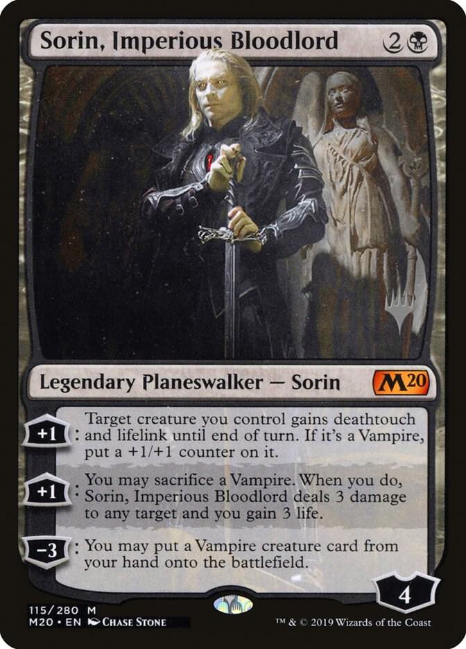 Sorin, Imperious Bloodlord-Promo Pack: Core Set 2020-M-Normal