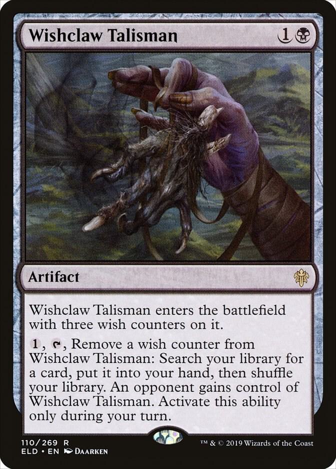 Wishclaw Talisman-Throne of Eldraine-R-Normal
