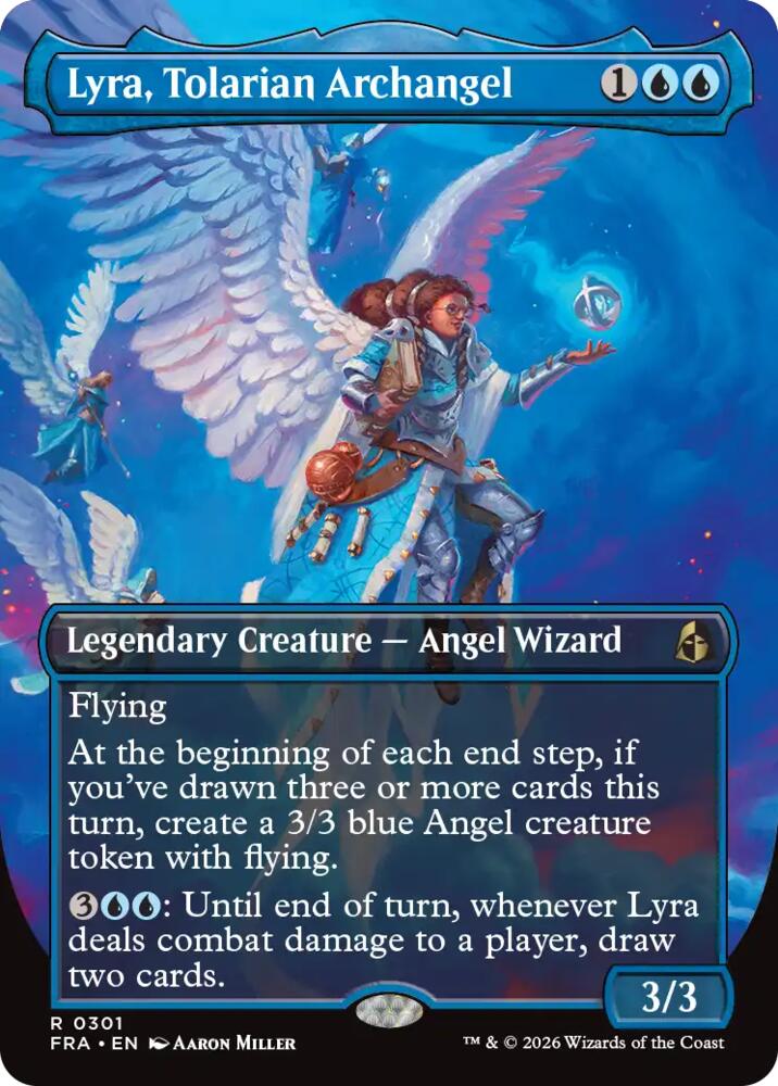 Lyra, Tolarian Archangel (Borderless)-Reality Fracture-R-Normal