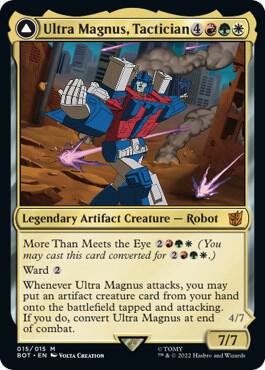 Ultra Magnus, Tactician-Universes Beyond: Transformers-M-Foil