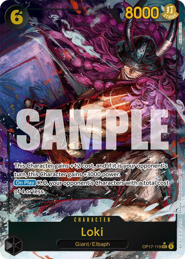 Loki (Alternate Art)-The World's Strongest Warriors-SEC-Foil