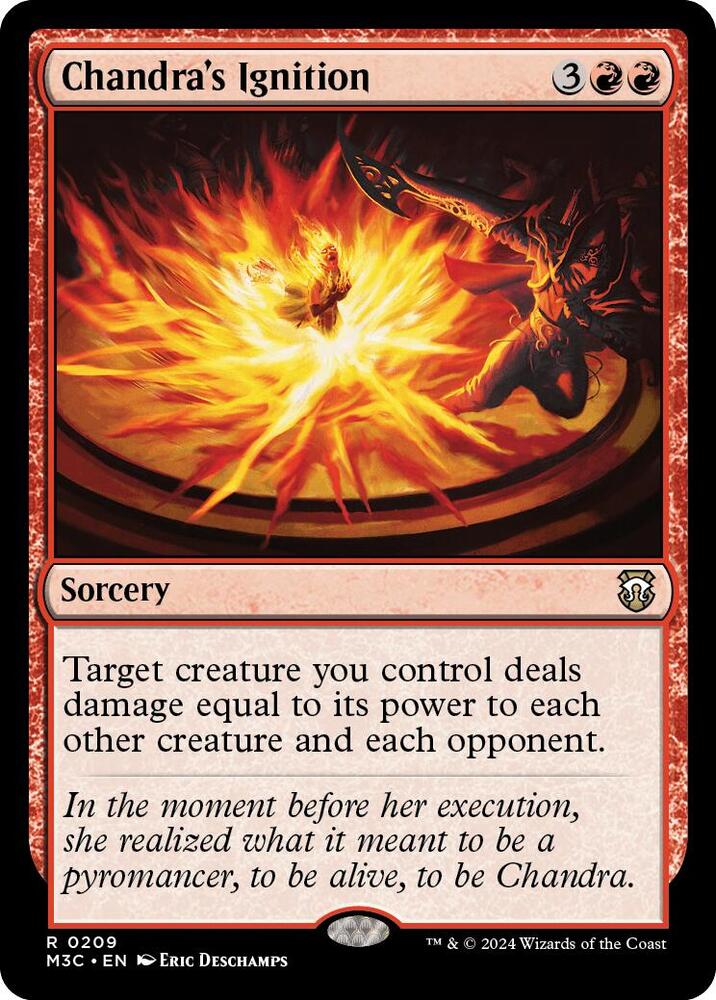 Chandra's Ignition-Commander: Modern Horizons 3-R-Normal