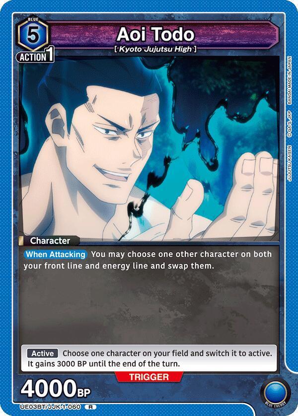Aoi Todo (060)-UE03BT: Jujutsu Kaisen-Rare-Foil
