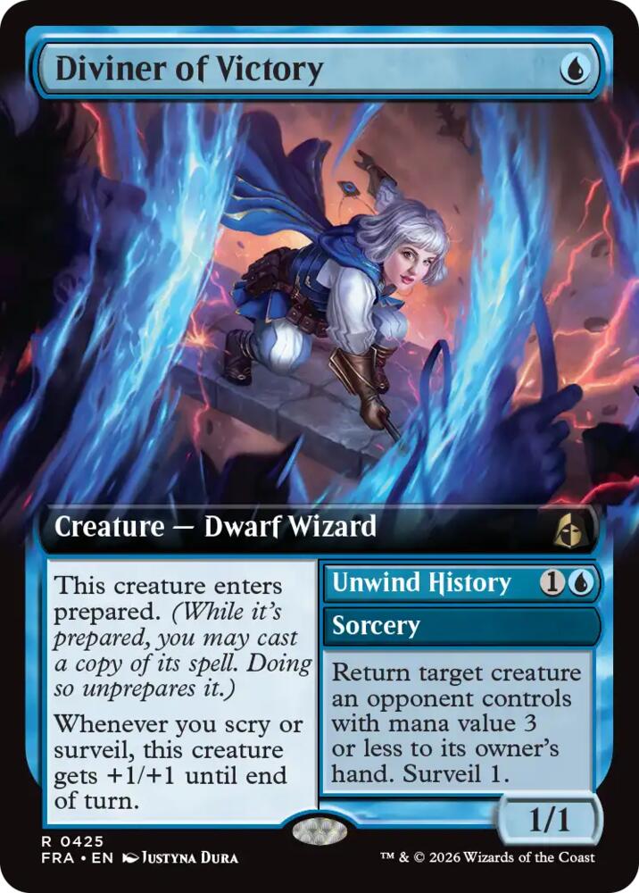 Diviner of Victory (Extended Art)-Reality Fracture-R-Normal
