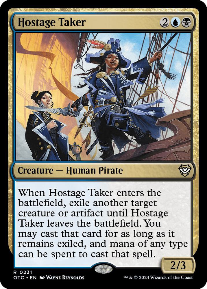 Hostage Taker-Commander: Outlaws of Thunder Junction-R-Normal
