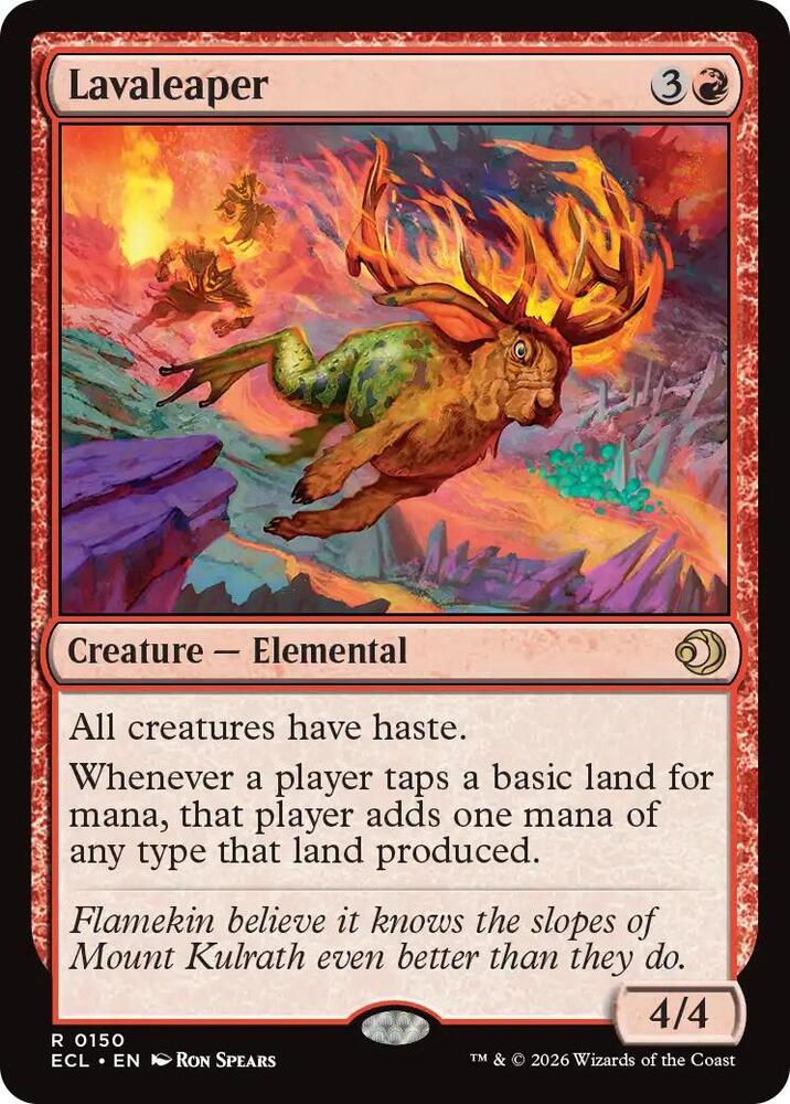 Lavaleaper-Lorwyn Eclipsed-R-Foil