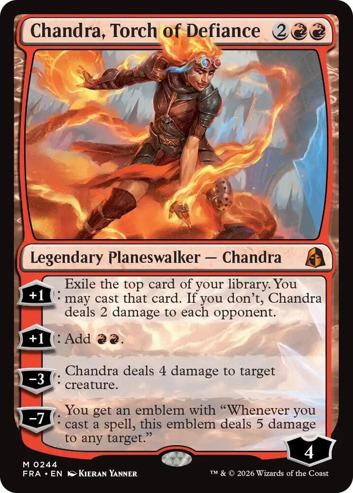 Chandra, Torch of Defiance-Reality Fracture-M-Foil