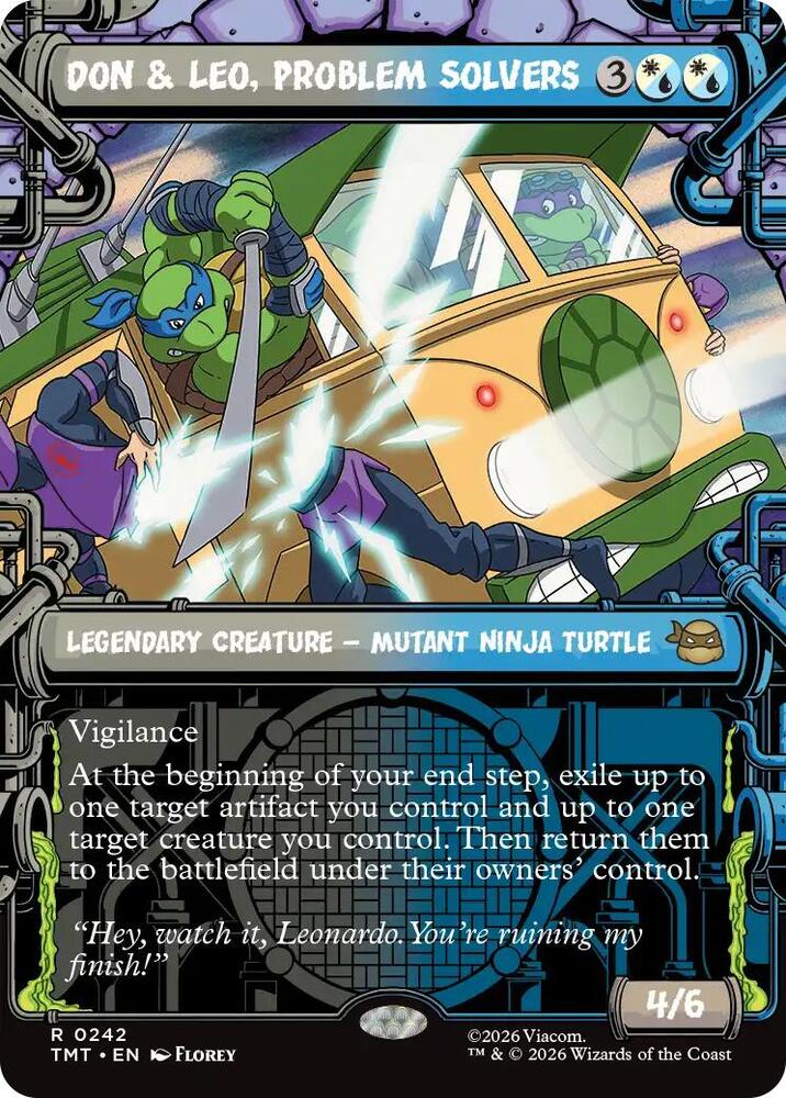 Don & Leo, Problem Solvers (Showcase)-Teenage Mutant Ninja Turtles-R-Normal