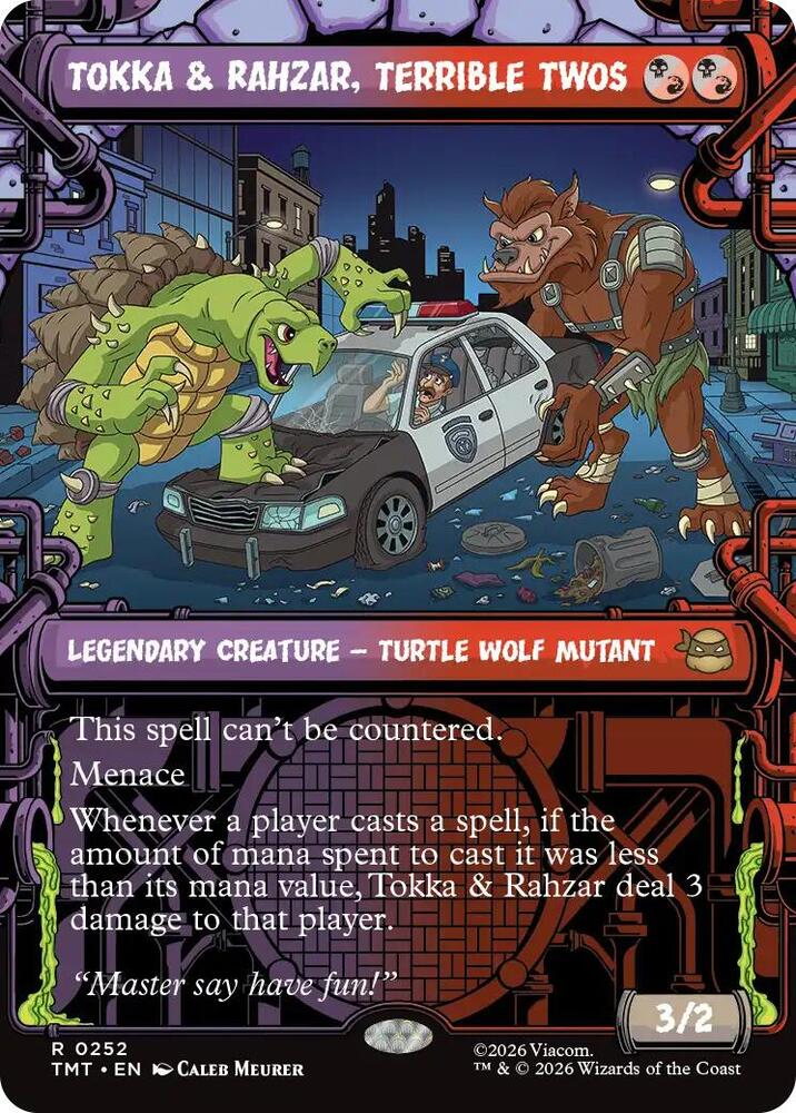 Tokka & Rahzar, Terrible Twos (Showcase)-Teenage Mutant Ninja Turtles-R-Normal