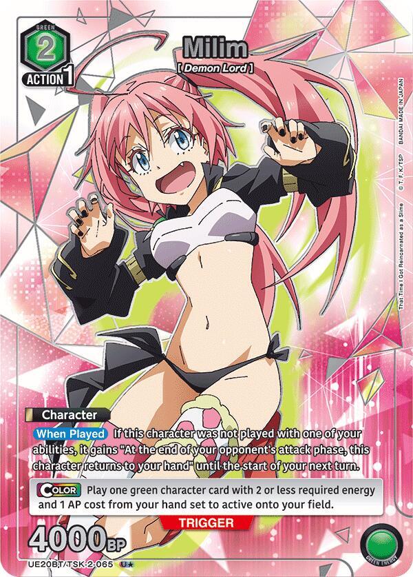 Milim (065) (U*)-UE20BT: That Time I Got Reincarnated as a Slime-Uncommon 1-Star-Foil