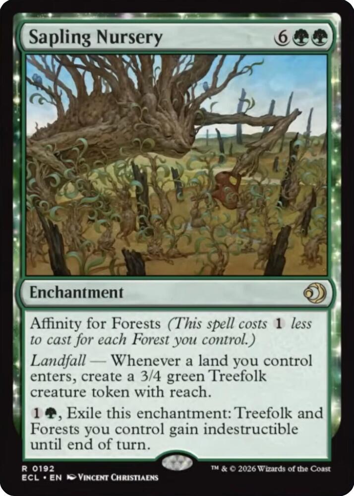 Sapling Nursery-Lorwyn Eclipsed-R-Normal
