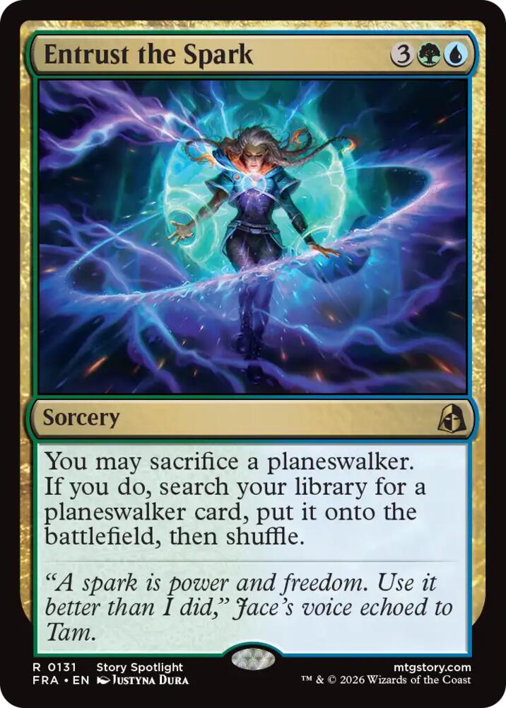 Entrust the Spark-Reality Fracture-R-Foil