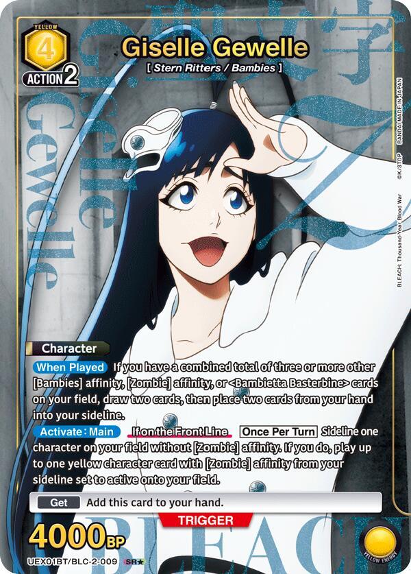 Giselle Gewelle (009) (SR*)-UEX01BT: BLEACH: Thousand-Year Blood War Vol.2-Super Rare 1-Star-Foil