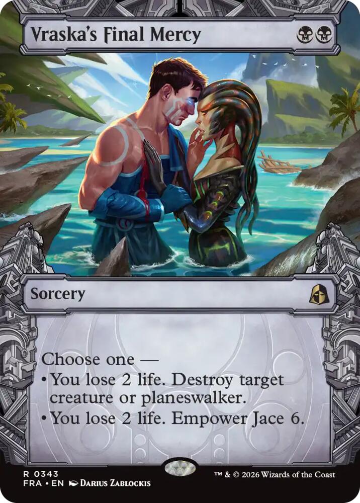 Vraska's Final Mercy (Showcase)-Reality Fracture-R-Normal