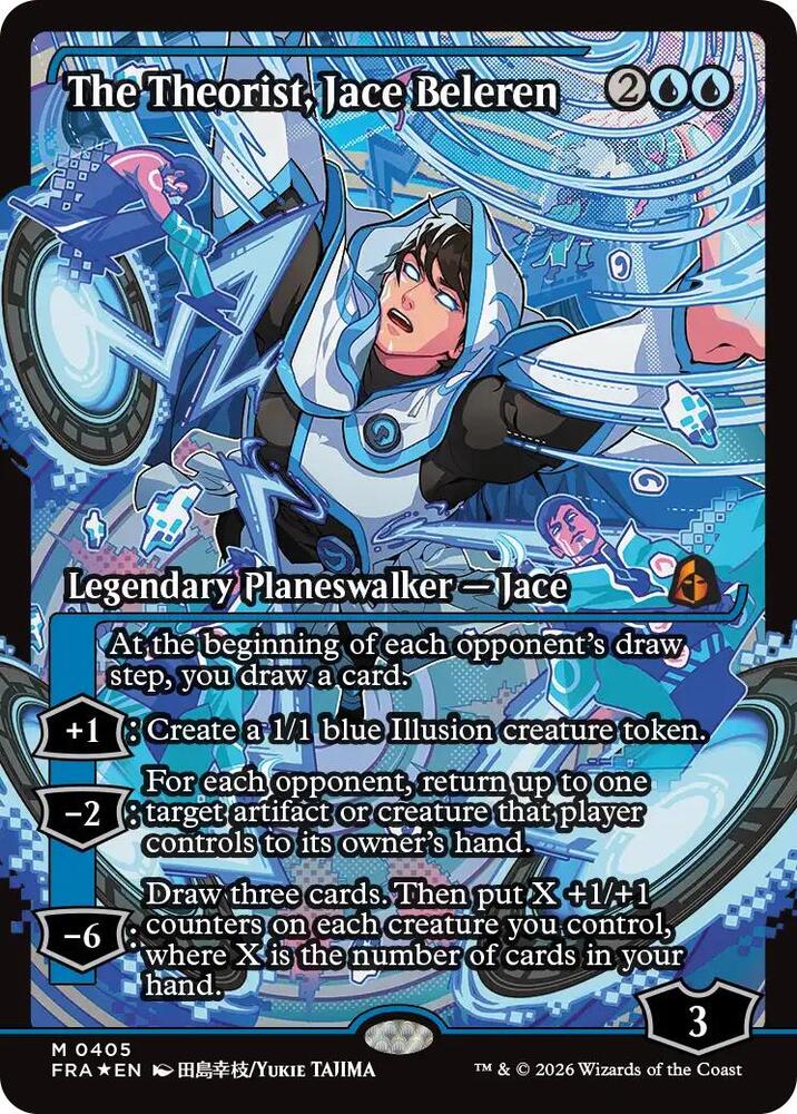 The Theorist, Jace Beleren (Showcase)-Reality Fracture-M-Foil