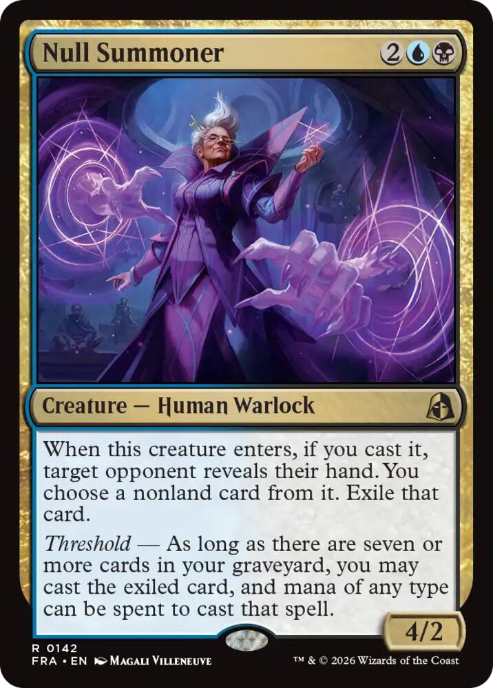 Null Summoner-Reality Fracture-R-Foil
