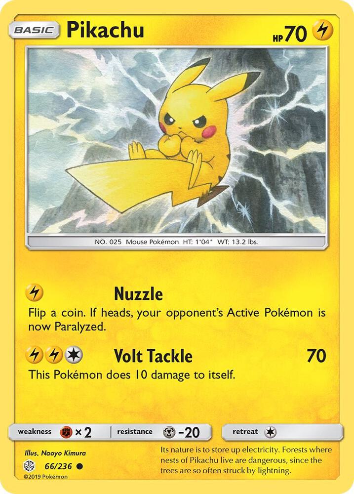 Pikachu-SM - Cosmic Eclipse-Common-Normal