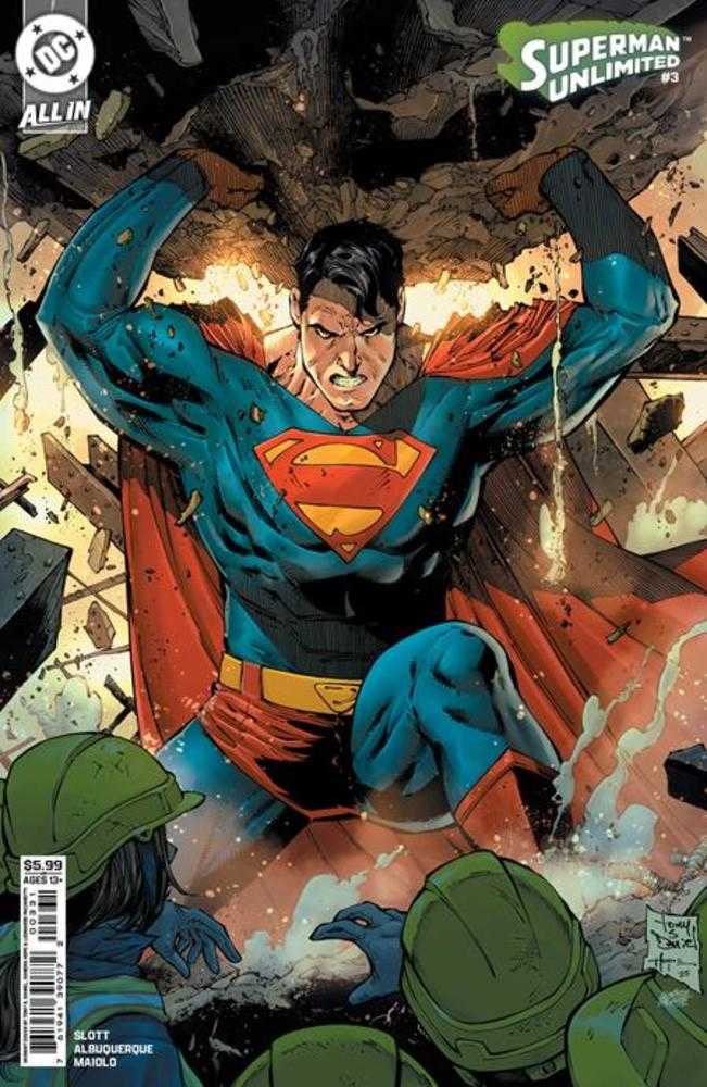 Superman Unlimited #3 Cover C Tony S Daniel Card Stock Variant