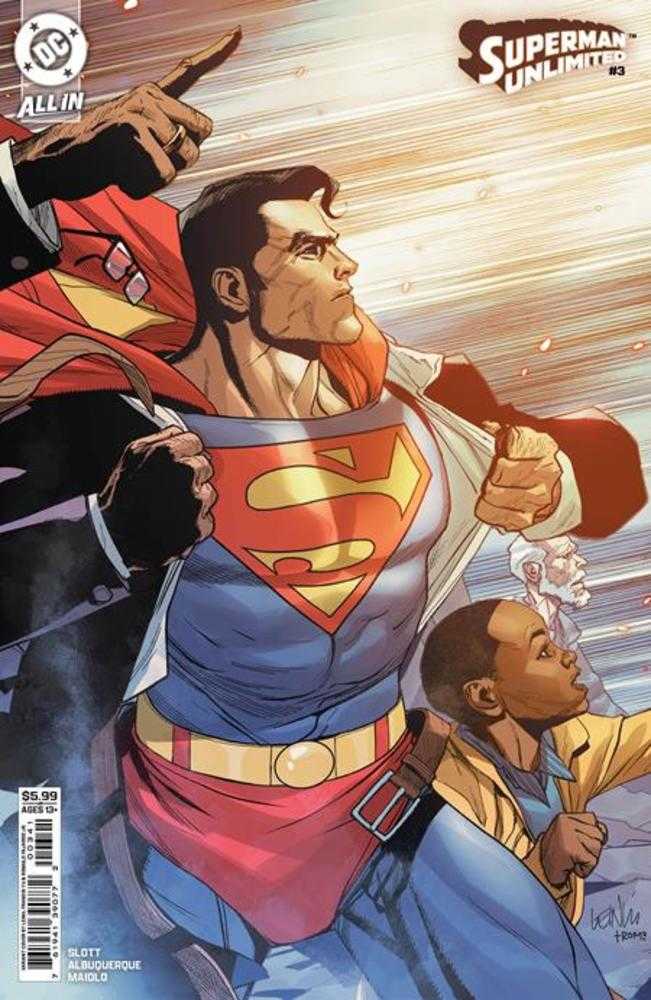 Superman Unlimited #3 Cover B Leinil Francis Yu Card Stock Variant