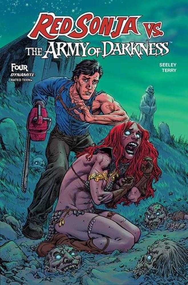 Red Sonja vs Aod #4 Cover C Tom Raney Variant