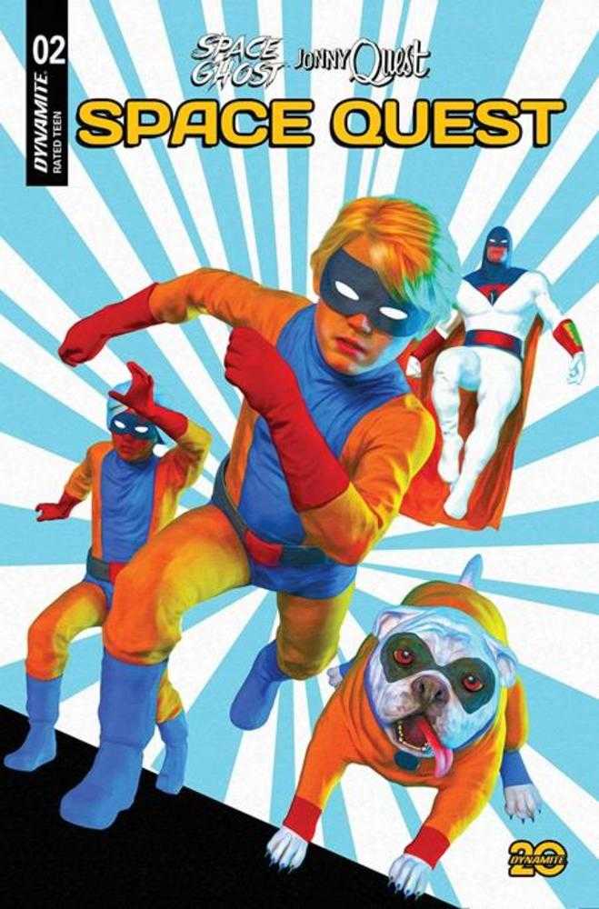 Space Ghost Jonny Quest Space Quest #2 Cover T Mark Spears Blue Bkgr Foc Bonus Variant