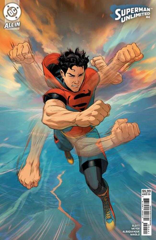 Superman Unlimited #4 Cover E Ryan Benjamin Card Stock Variant