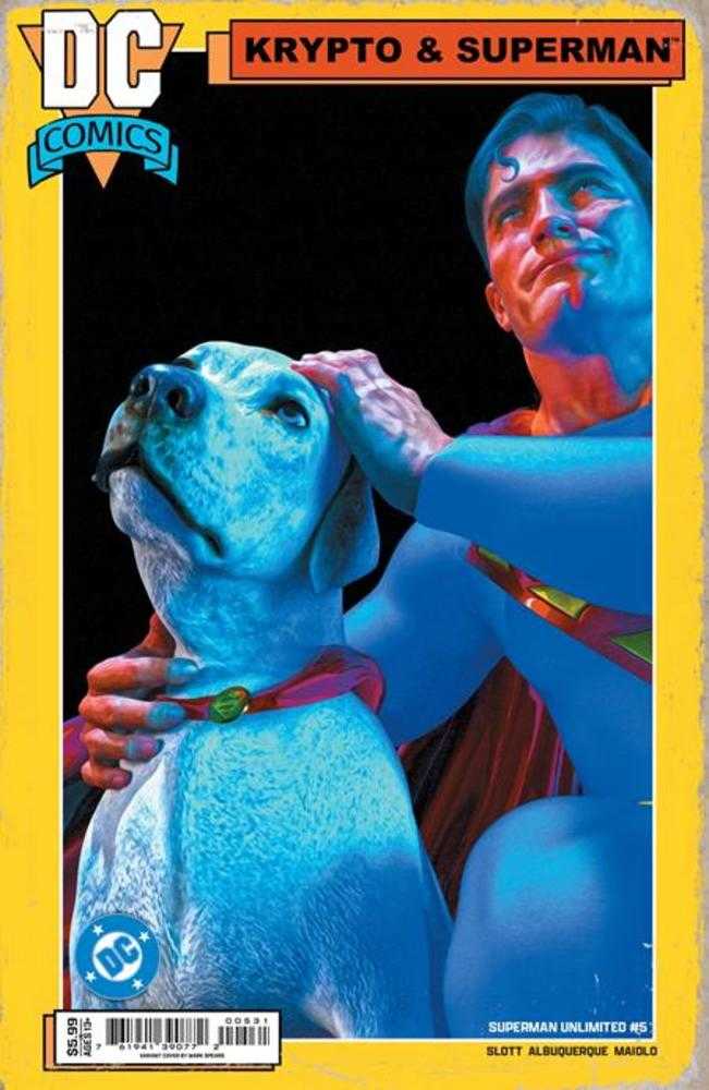 Superman Unlimited #5 Cover C Mark Spears Card Stock Variant