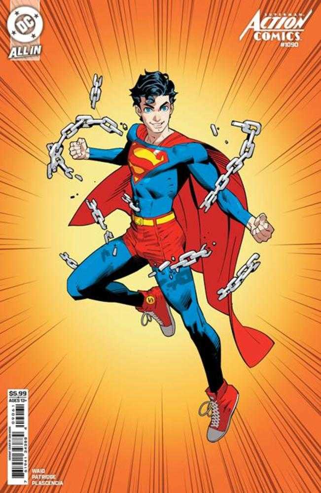 Action Comics #1090 Cover E Dan Mora Corner Box Card Stock Variant