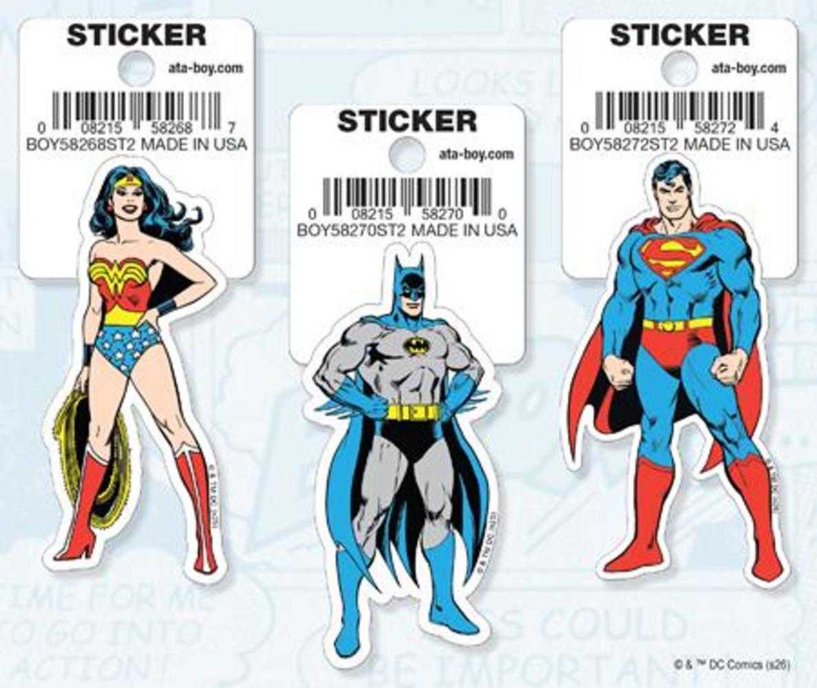 Ata Boy DC Figure 9 Sticker Pack