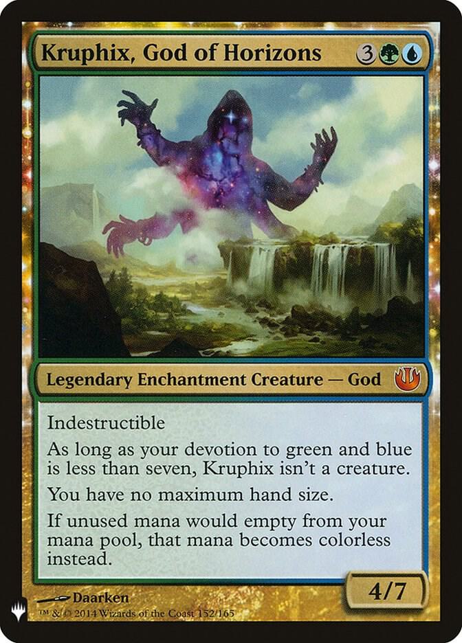 Kruphix, God of Horizons-The List Reprints-M-Normal
